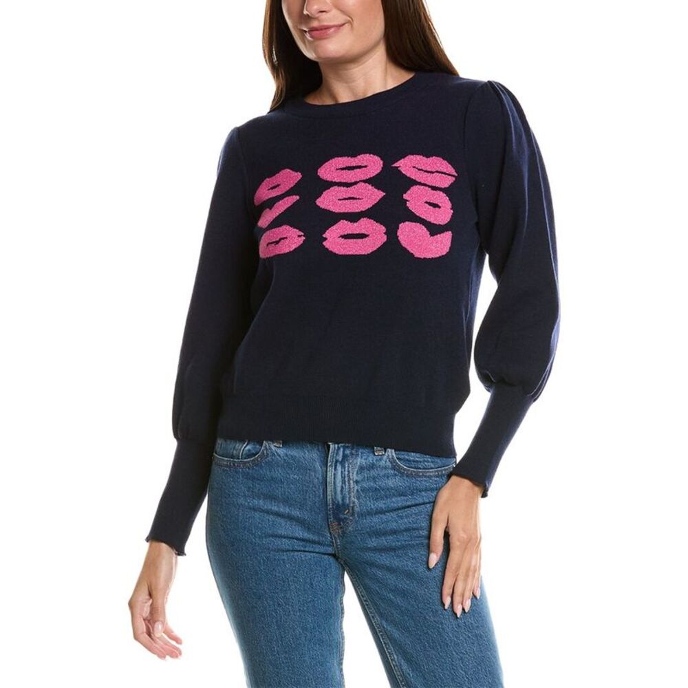 Nanette Nanette Lepore Womens  Sweater, Blue